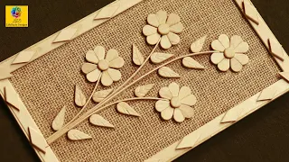 Home decorating idea handmade | Jute Craft Decoration Design | Jute Art & Crafts #4