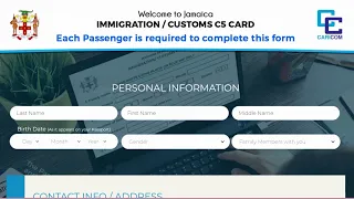 NEW & UPDATED IMMIGRATION FORM/ CUSTOMS FORM TO ENTER JAMAICA/ TRAVEL REQUIREMENTS FOR JAMAICA 2023