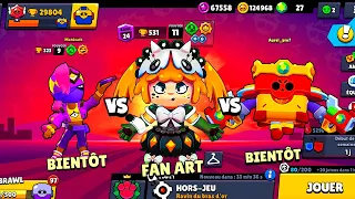 un INCROYABLE BATTLE ! & DEFILÉ de MODE sur Brawl Stars