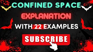 What is a confined space | confined space explanation with 22 examples #safetyfirstlife #safety #hse