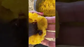 RELLENITOS DE PLÁTANO CON FRIJOL