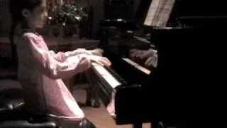 Bach's Prelude and Fugue in G major, BWV 902/1a and 902/2, played by Nadia (9 years old)