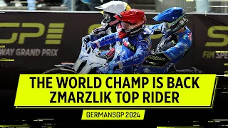Zmarzlik on fire 🔥 Top Rider #GermanSGP 2024 | FIM Speedway Grand Prix