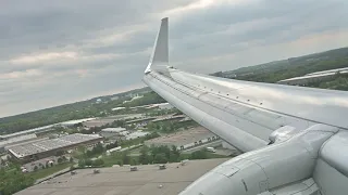 American Airlines Boeing 737-800 Landing CLT-BWI 4-25-2024