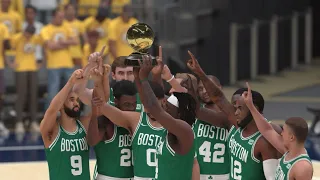Boston Celtics wins the Eastern Conference Finals - NBA 2K24