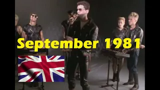 UK Singles Charts : September 1981 (All entries)