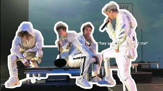 Why Don't We (voice cracks, funny moments, fails) on stage #1