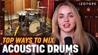 How to mix drums for clarity and impact