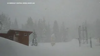 Tahoe ski resorts close amid potentially record-breaking snowstorm