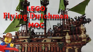 Lego Flying Dutchman MOC #Lego #FlyingDutchman #Piratesofthecaribbean #POTC #LegoFlyingDutchman