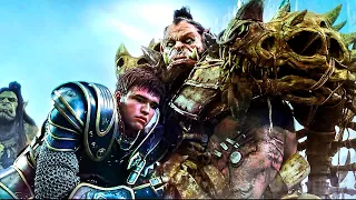 Chefe ogro mata o filho de Lothar | Warcraft: O Primeiro Encontro de Dois Mundos | Clipe