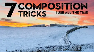 7 SIMPLE COMPOSITION tricks I use everyday in my PHOTOGRAPHY