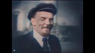 Historical Footage of Stalin and Lenin in color