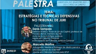 ESTRATÉGIAS E TÉCNICAS DEFENSIVAS NO TRIBUNAL DO JURI