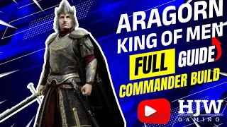 THE NEW META?! - Aragorn King of Men Commander Build - LOTR: Rise to War 2.0 Guide