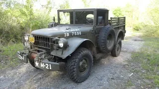 M37B1 US Military 1961 Dodge 3/4 Ton truck