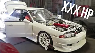 Built RB25 Skyline makes POWER