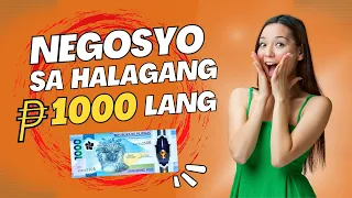 Negosyo sa Maliit na Puhunan Ngayong 2024 sa Halagang ₱1000!