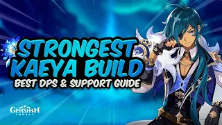 COMPLETE KAEYA GUIDE (DPS & SUPPORT)  - Best Artifacts, Weapons, Teams & Showcase | Genshin Impact