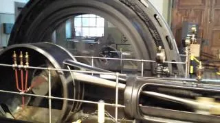 Die Sulzer Tandemverbund-Dampfmaschine mit MFO Schwungradgenerator, erbaut 1904