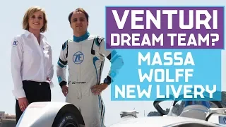 Susie Wolff And Felipe Massa Preview Venturi's Season 5 Plans In The ABB FIA Formula E Championship