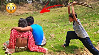 TRY TO NOT LAUGH CHALLENGE Must watch new funny video 2021_by fun sins।village boy comedy video।ep64