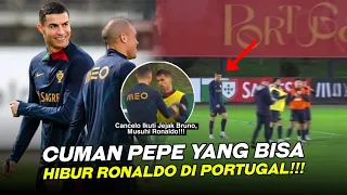 RONALDO DITOLAK BEBERAPA PEMAIN PORTUGAL 😭 Reaksi Pepe Lihat Ronaldo Sedih Saat Latihan
