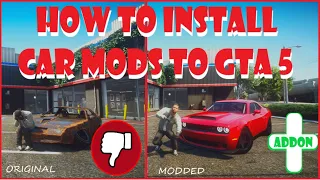 How to Install Car Mods in GTA 5 | Addon and Replace Method