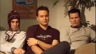 BLINK 182 interview backstage in the 90's