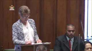 Fijian Assistant Minister for Local Government, Hon. Lorna Eden endorses 2016-2017 Budget