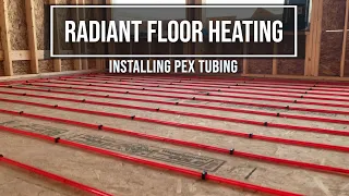 Radiant Floor Heating - Installing PEX Tubing - The Building Expert 2020