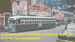 The deadliest transit disaster in American history | 1950 Chicago Streetcar crash.