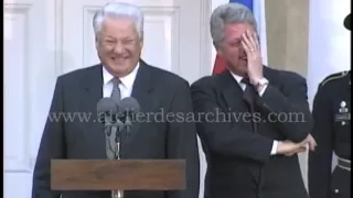 Fou rire Clinton Eltsine the big laugh