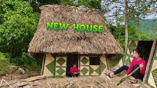 (new) 365 days journey of an Asian girl building CABIN to live off the grid (episode 4)