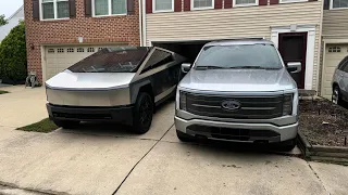 Cybertruck and F150 lightning comparison from a Brutha's perspective. ￼