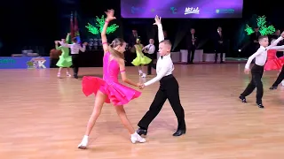 Cha cha cha / Juvenile-2 La (E) Final – Lida Open 2023 sports ballroom dancing