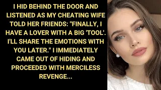 My Cheating Wife Bragged To Her Friends That She Had A Lover With A Big "Tool"...