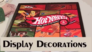 Hot Wheels Fabulous Display Decorations for a Collectors Room!