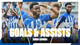 AFCON Winner Adingra’s Brighton Goals & Assists 🇨🇮🤩