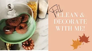 FALL DECOR TOUR 2019 | Clean and Decorate with me! Hygge, DIY, and Cozy Autumn Home Ideas