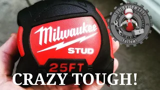 Milwaukee STUD Tape Measure Review #mikwaukee #stud #tapemeasure