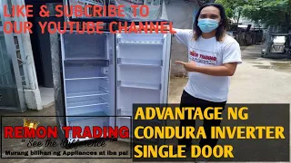 Advantage ng Inverter Single Door ng Condura Brand