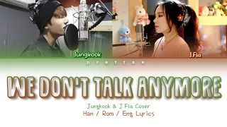 Jungkook (정국) & J.Fla - 'We Don't Talk Anymore' (Color Coded Han|Rom|Eng Lyrics)