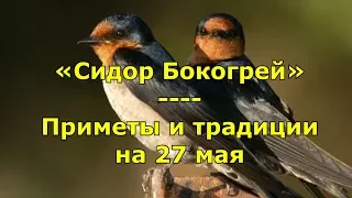 Народный праздник «Сидор Бокогрей». Приметы и традиции на 27 мая.