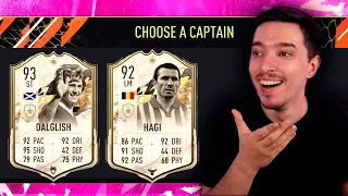 GHEORGHE HAGI PRIME ICON MOMENTS ESTE FABULOS LA DRAFT !!! FIFA 22 ROMANIA !!!