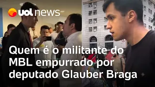 Quem é Gabriel Costenaro, militante do MBL expulso pelo deputado Glauber Braga da Câmara