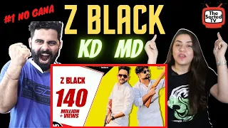 Z BLACK  | MD KD | Popular Haryanvi Song 2020 || Delhi Couple Reactions