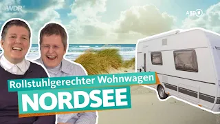 Mit barrierefreiem Wohnwagen an die Nordsee | Barrierefrei reisen | ARD Reisen