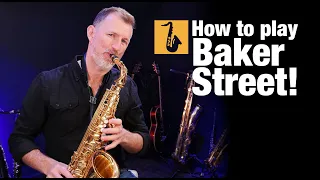 Saxophone Lesson - Baker Street - How to play on Saxophone 2020