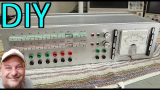 DIY powersupply Linear 1980 pushbuttons quite special idea